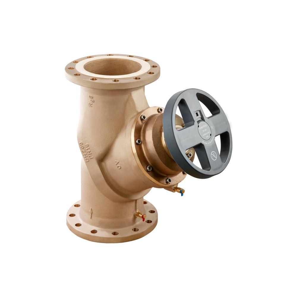 Oventrop HydroControl VFR Strangregulierventil DN 200, PN 16, Flansch DIN, 2 Messvent... OVENTROP-1062356 4026755252422 (Abb. 2)