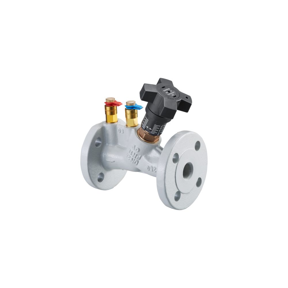 Oventrop HydroControl VFC Strangregulierventil DN 25, PN 16, Flansch DIN, 2 Messventi... OVENTROP-1062647 4026755173178 (Abb. 2)
