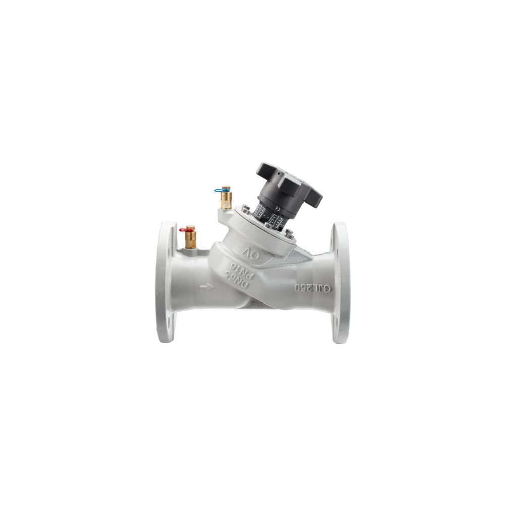 Oventrop HydroControl VFC Strangregulierventil DN 65, PN 16, Flansch DIN, 2 Messventi... OVENTROP-1062651 4026755126129 (Abb. 5)