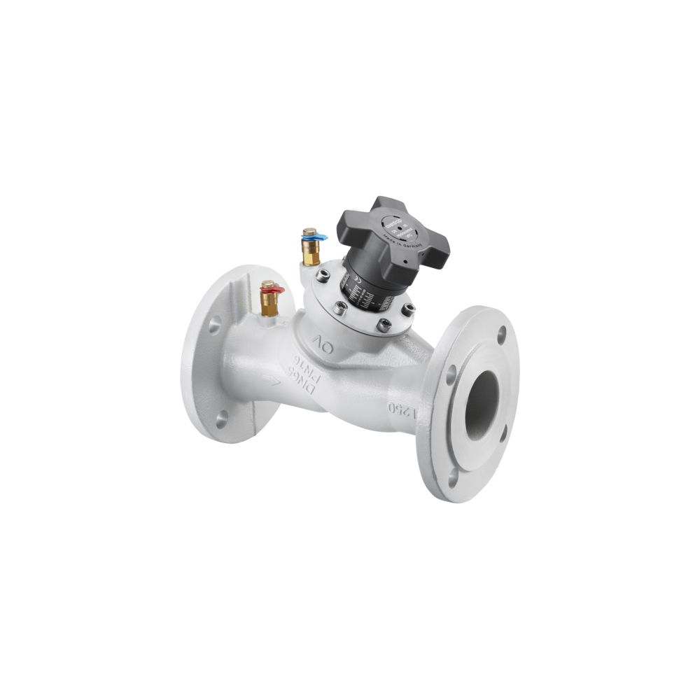 Oventrop HydroControl VFC Strangregulierventil DN 65, PN 16, Flansch DIN, 2 Messventi... OVENTROP-1062651 4026755126129 (Abb. 6)