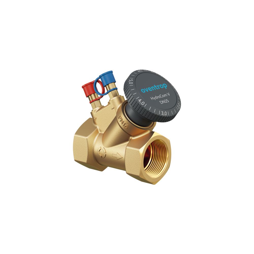 Oventrop HydroCom V Strangregulierventil DN 25, PN 16, Rp 1” Innengewinde, HydroPort,... OVENTROP-1062708 4026755471373 (Abb. 4)