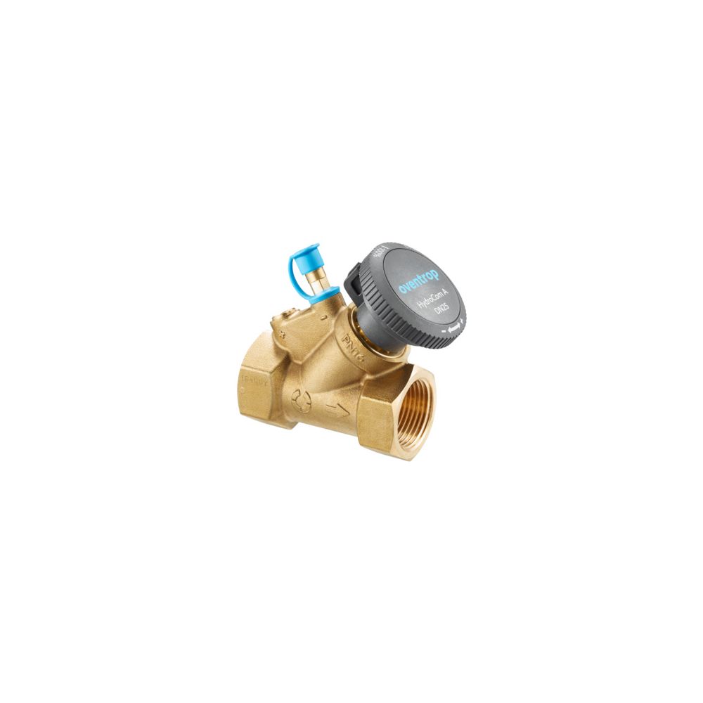 Oventrop Strangabsperrventil HydroCom A PN 16, DN 15 Rp 1/2" Innengewinde HydroPort, ... OVENTROP-1062724 4026755480344 (Abb. 5)