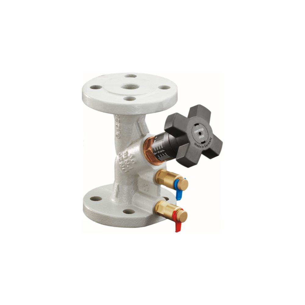 Oventrop HydroControl VFC Strangregulierventil DN 50, PN 16, Flansch ANSI, 2 Messvent... OVENTROP-1062950 4026755275780 (Abb. 4)