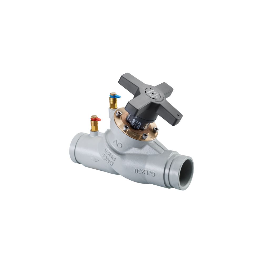 Oventrop HydroControl VGC Strangregulierventil DN 80, PN 25, Rollnutanschluss 88,9mm,... OVENTROP-1063052 4026755225105 (Abb. 2)