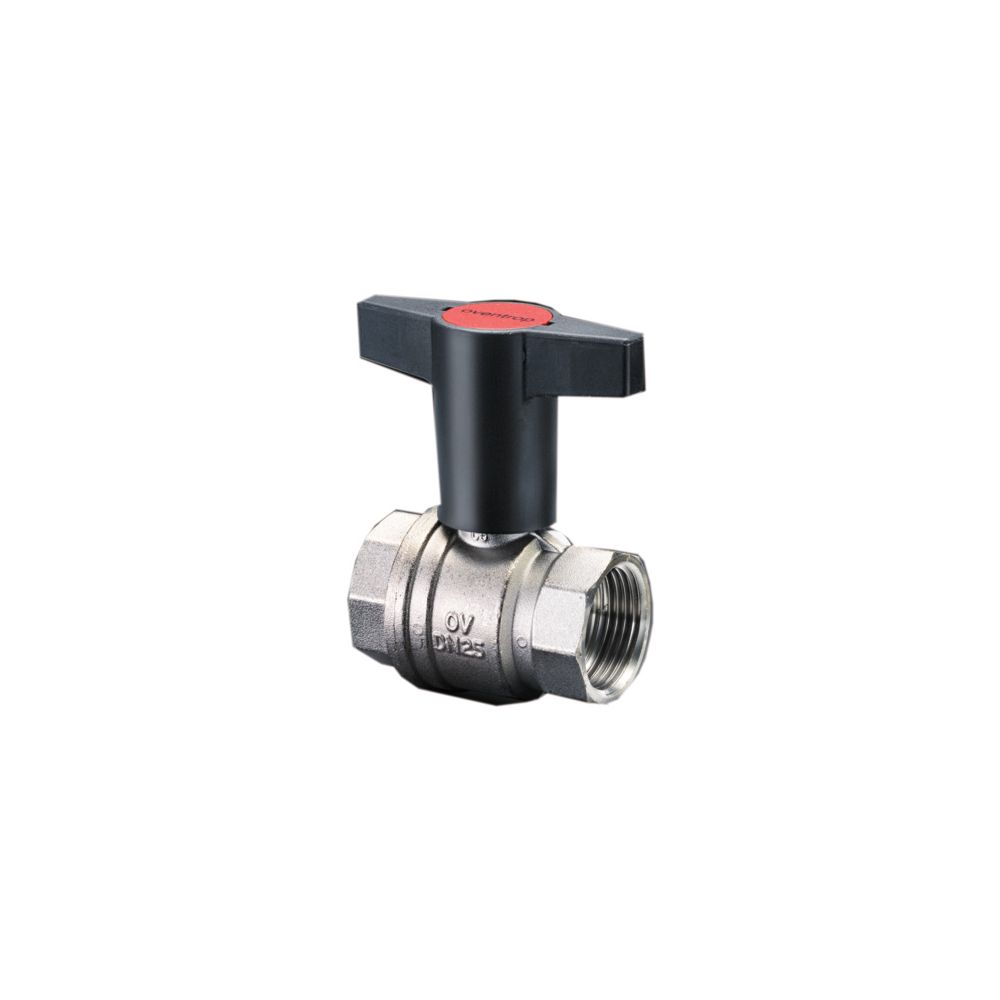 Oventrop Optiba Kugelhahn Knebelgriff DN 25, 1" Innengewinde, PN 16, Messing, 1077108... OVENTROP-1077108 4026755129304 (Abb. 4)