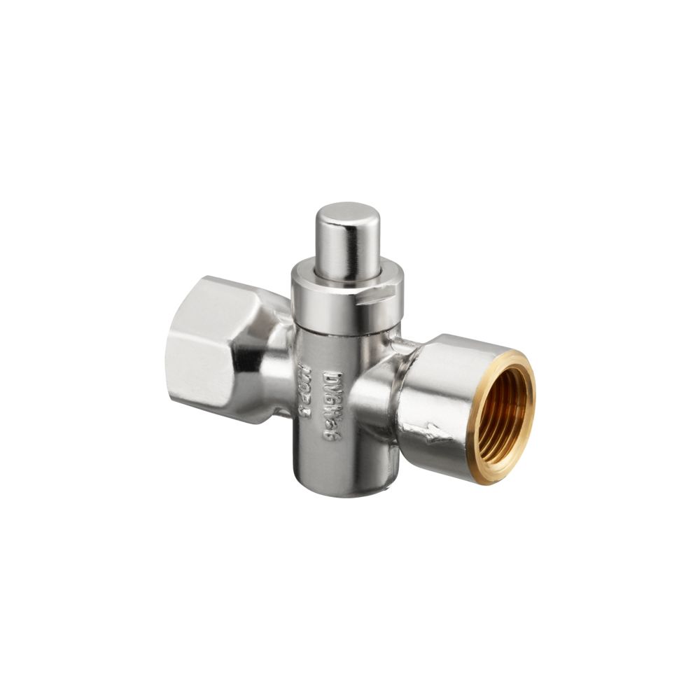 Oventrop Manometer Druckknopfhahn 1/2" Innengewinde, PN 25, Messing vernickelt, 11105... OVENTROP-1110504 4026755131444 (Abb. 4)