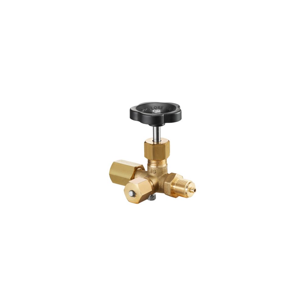 Oventrop Manometerabsperrventil 1/2" Außengewinde, PN 250 Prüfzapfen, Messing Niro, 1... OVENTROP-1115104 4026755131475 (Abb. 2)