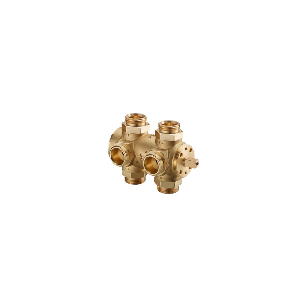 Oventrop 6-Wege Kugelhahn DN 20, PN 16, Außengewinde, 1132006... OVENTROP-1132006 4026755443608 (Abb. 4)
