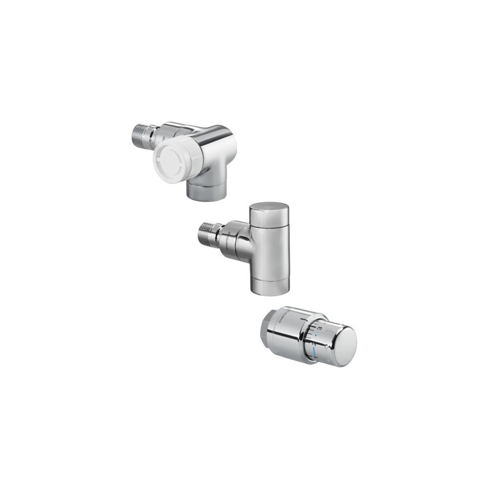 Oventrop Baureihe E/UniS Anschluss-Set DN 15 Winkeleckausführung rechts, verchromt... OVENTROP-1164452 4026755332650 (Abb. 2)