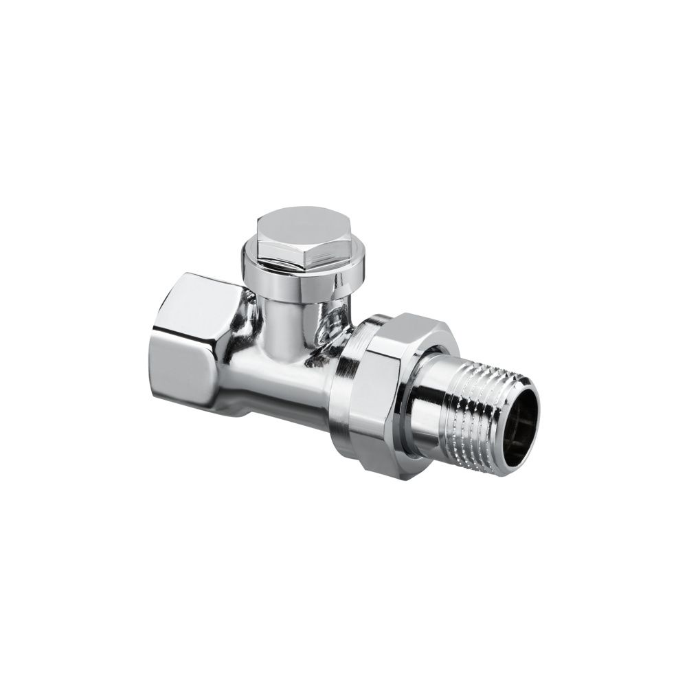 Oventrop Combi C Verschraubung mit Voreinstellung, Durchgangsausführung DN 15 verchro... OVENTROP-1165554 4026755436372 (Abb. 2)