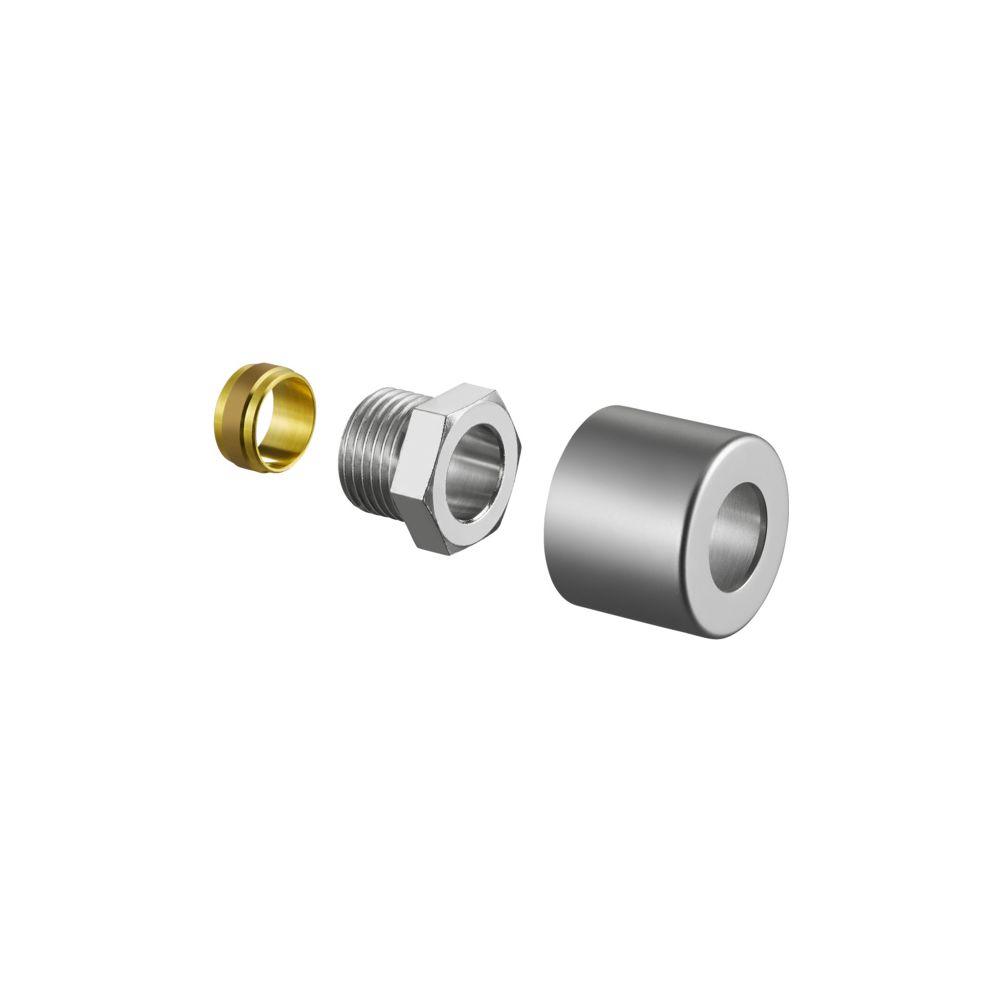 Oventrop Klemmringverschraubungs-Set für Baureihe E, 1/2" x 15mm, Edelstahl-Design, 1... OVENTROP-1169593 4026755333558 (Abb. 2)