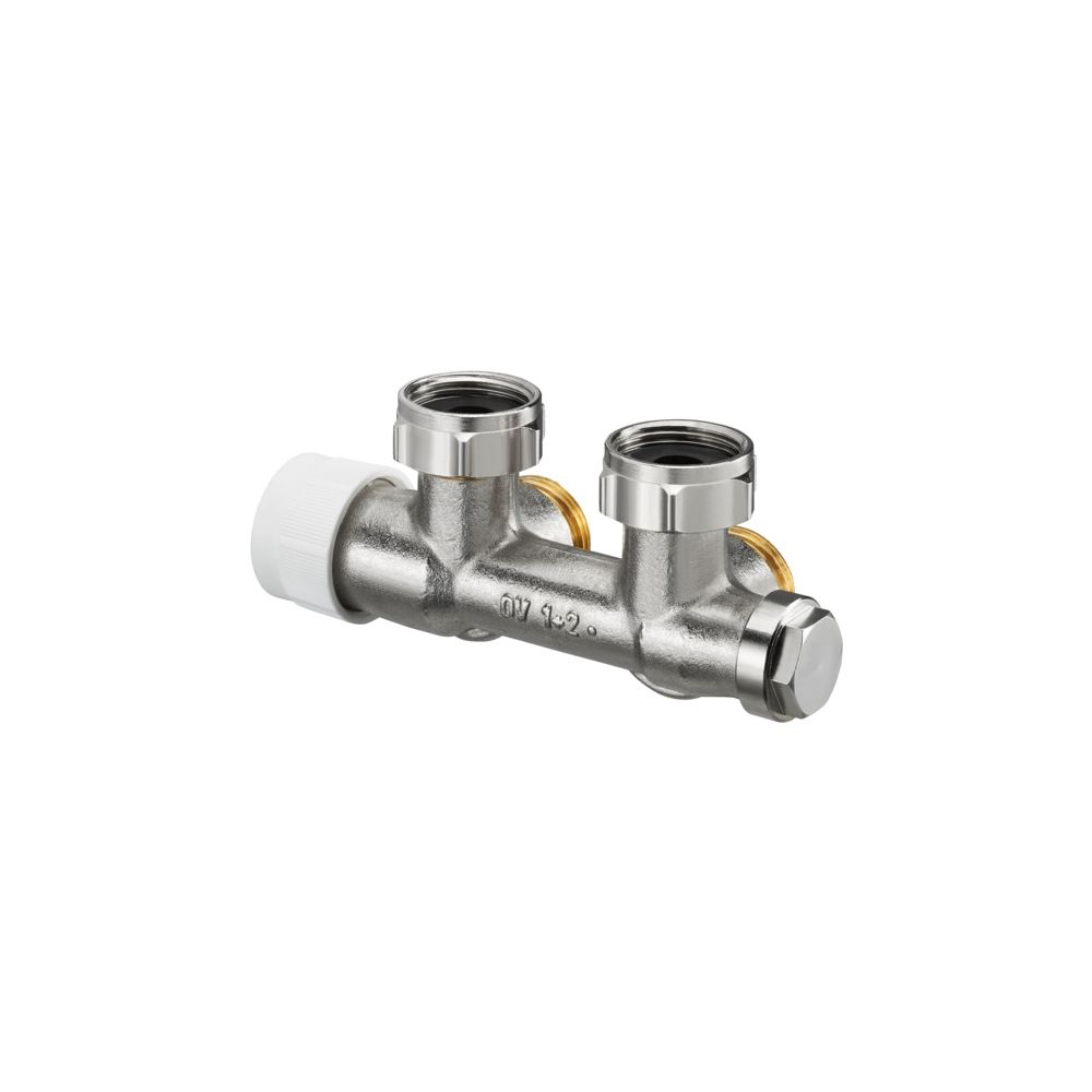 Oventrop Multiblock T Anschlussarmatur 1/2" AG x 3/4" AG, Ein- und Zweirohr Eckausfüh... OVENTROP-1184034 4026755291117 (Abb. 6)