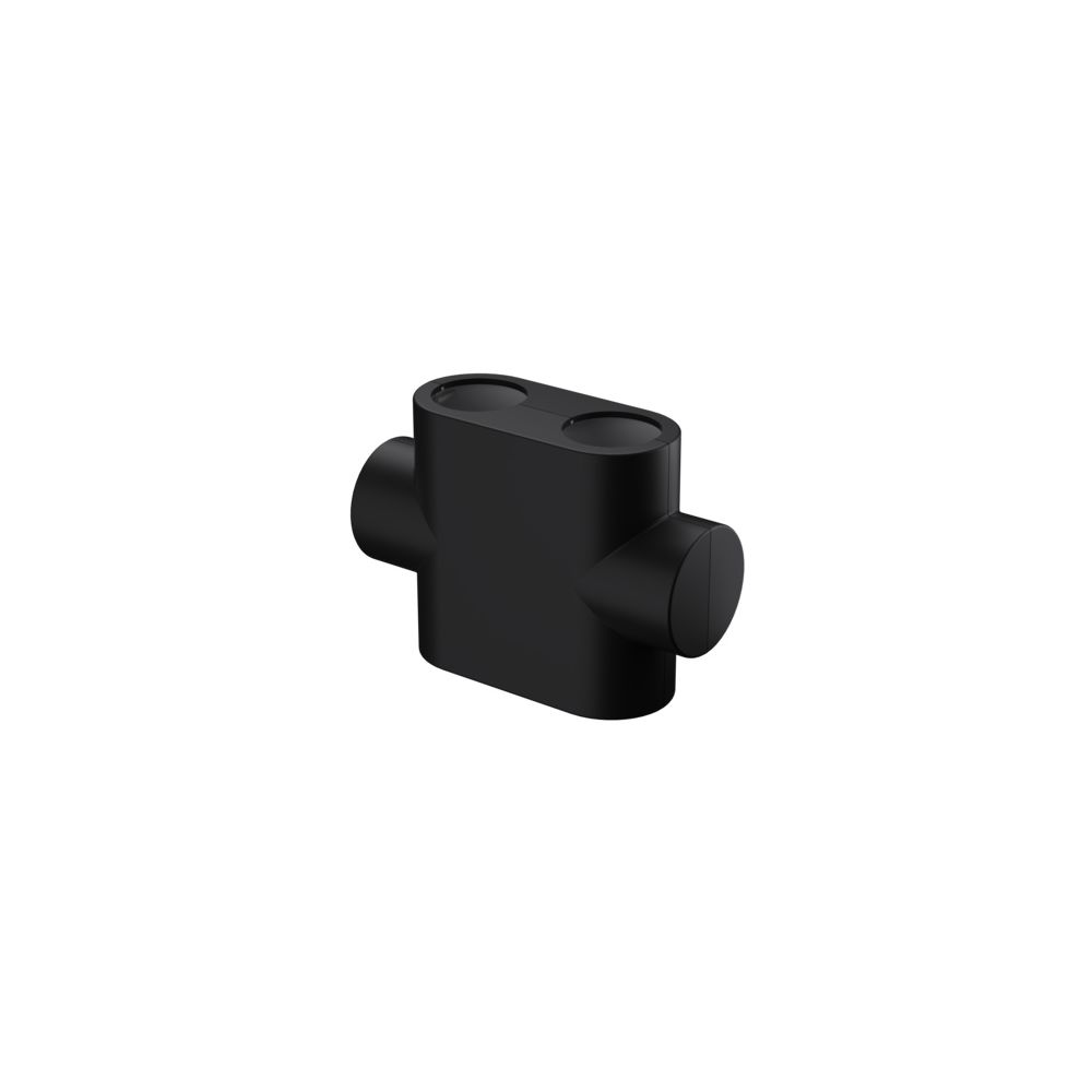Oventrop Designabdeckung Multiblock T/TU/TQ Durchgang, Schwarz matt, 1184081... OVENTROP-1184081 4026755555936 (Abb. 2)