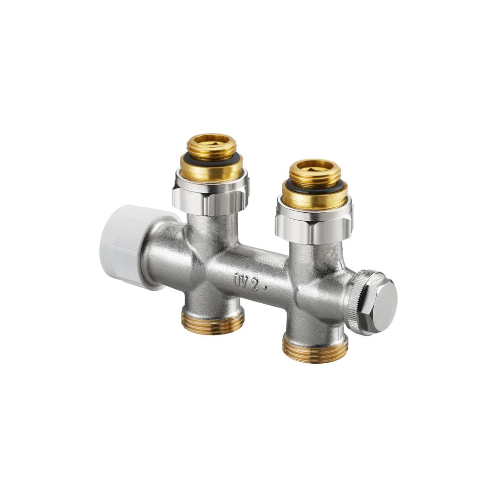Oventrop Multiblock T Anschlussarmatur 1/2" AG x 3/4" AG, Zweirohr, Durchgangsausführ... OVENTROP-1184083 4026755241679 (Abb. 3)