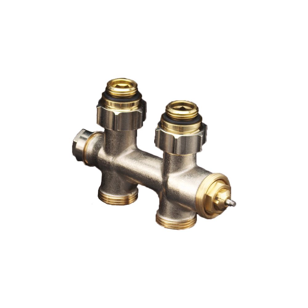 Oventrop Multiblock T Anschlussarmatur 1/2" AG x 3/4" AG, Zweirohr, Durchgangsausführ... OVENTROP-1184083 4026755241679 (Abb. 4)