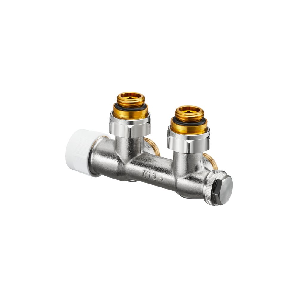 Oventrop Multiblock T Anschlussarmatur 1/2" AG x 3/4" AG, Zweirohr, Eckausführung, Zw... OVENTROP-1184084 4026755241686 (Abb. 4)