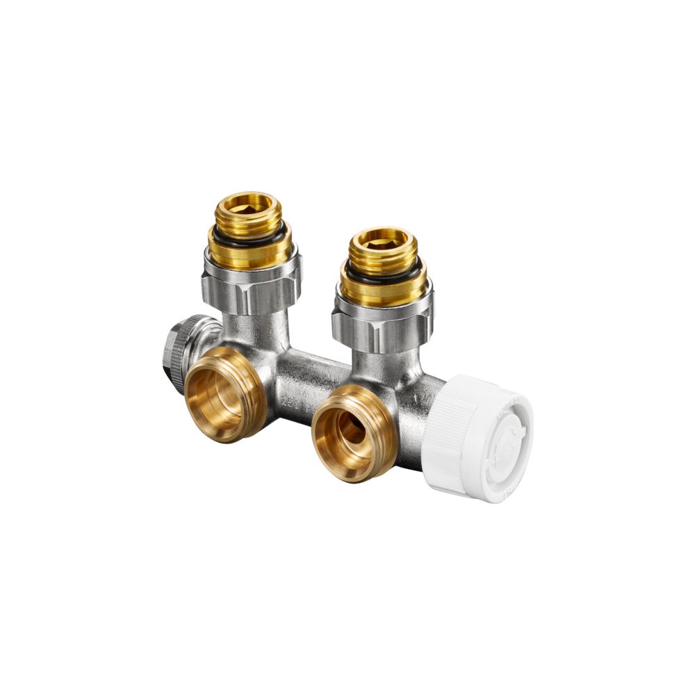 Oventrop Multiblock T Anschlussarmatur 1/2" AG x 3/4" AG, Zweirohr, Eckausführung, Zw... OVENTROP-1184084 4026755241686 (Abb. 6)