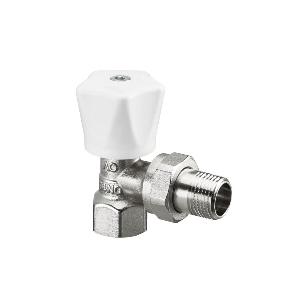 Oventrop Handregulierventil HR, DN 15, 1/2", PN 10, Eckausführung, Handrad Weiß, 1190... OVENTROP-1190504 4026755232387 (Abb. 3)