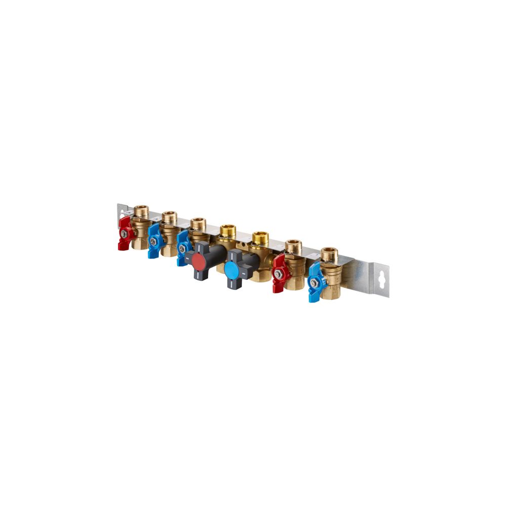 Oventrop Kugelhahnanschlussset für Regudis W-HTF, mit Spülfunktion, 1341185... OVENTROP-1341185 4026755435429 (Abb. 2)