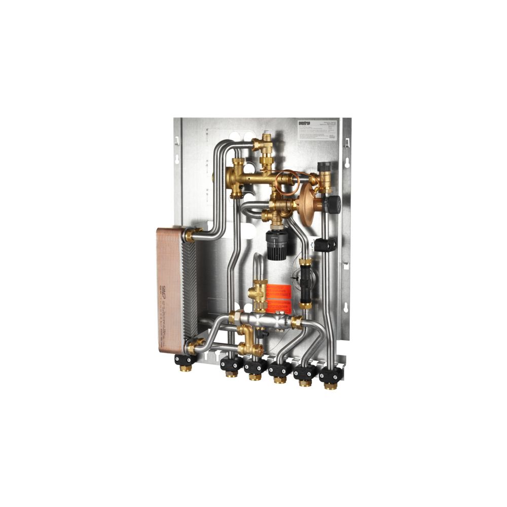 Oventrop Regudis W-HTU Wohnungsstation, Wärmetauscher nickelgelötet, 15l/min, ohne Ka... OVENTROP-1341251 4026755431810 (Abb. 2)
