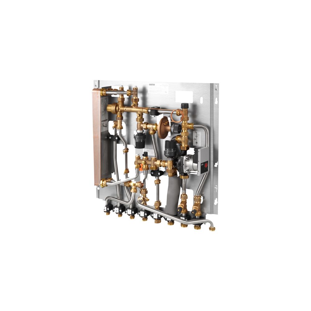 Oventrop Regudis W-HTF Wohnungsstation gemischter Heizkreis 15 l/min, mit Hochtempera... OVENTROP-1341341 4026755411829 (Abb. 2)