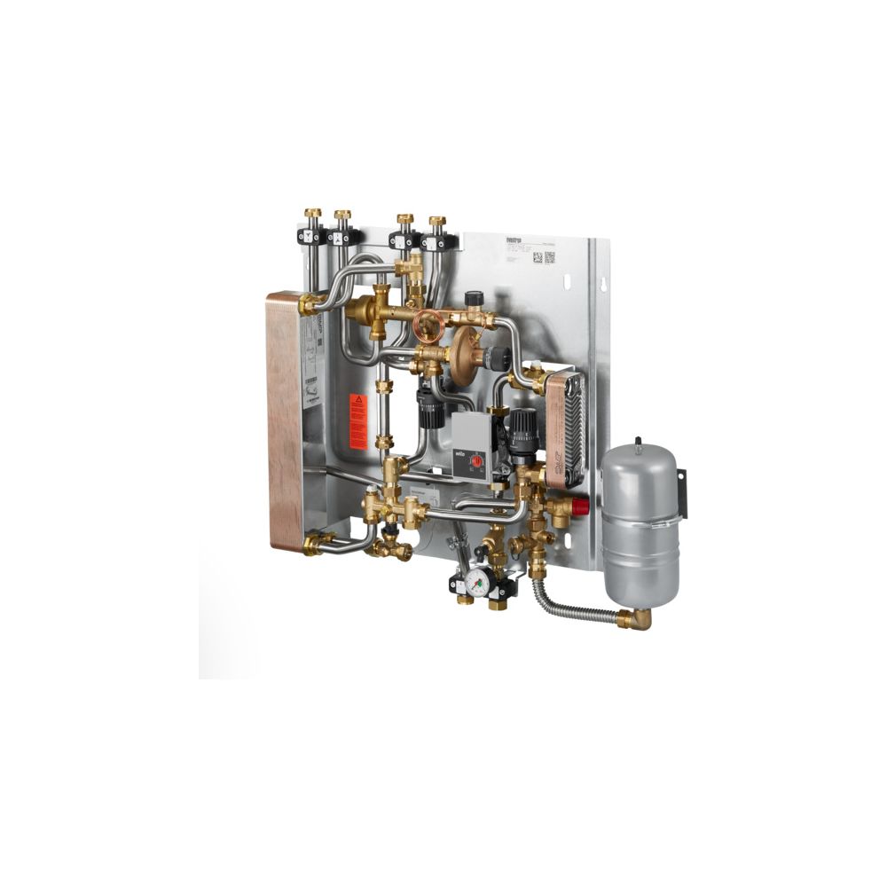 Oventrop Whgsstation Regudis W-HTO Duo Wärmetauscher Kupfergelötet, 17 l/min, mit Hei... OVENTROP-1341372 4026755430974 (Abb. 2)