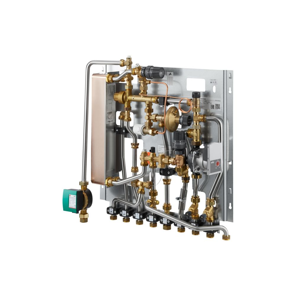 Oventrop Regudis W-HTF Wohnungsstation, gemischter Heizkreis 17l/min, WT kupfergelöte... OVENTROP-1341542 4026755412666 (Abb. 2)