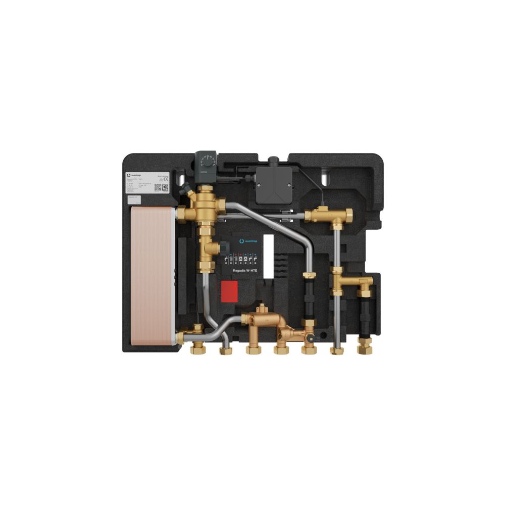 Oventrop Regudis W-HTE Wohnungsstation, Wärmeübertrager kupfergelötet, 25l/min, 13440... OVENTROP-1344032 4026755446913 (Abb. 4)