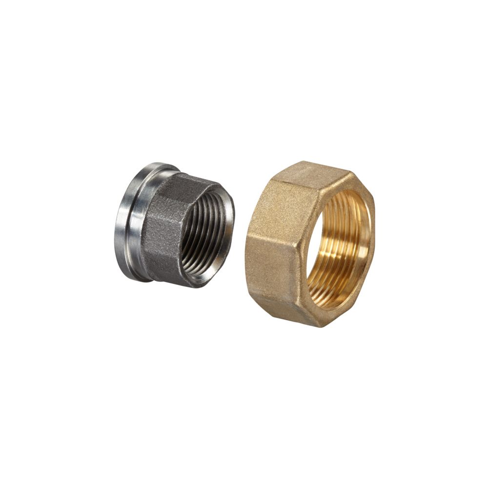 Oventrop Anschlussset für Regumat DN 25 Überwurfmutter G 1 1/2" und Gewindetülle 1" I... OVENTROP-1350457 4026755342406 (Abb. 2)
