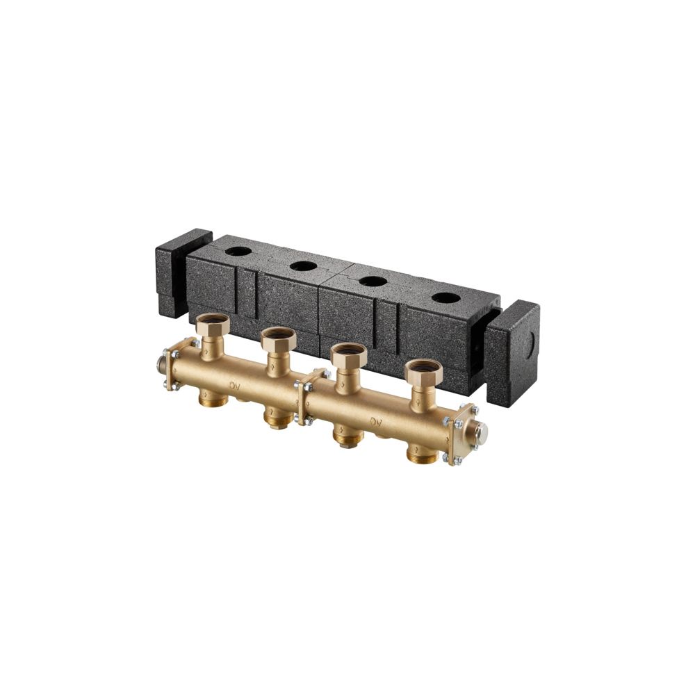 Oventrop Modulverteiler Reguma für 3 Heizkreise, DN 25, Messing, 1351472... OVENTROP-1351472 4026755348446 (Abb. 4)