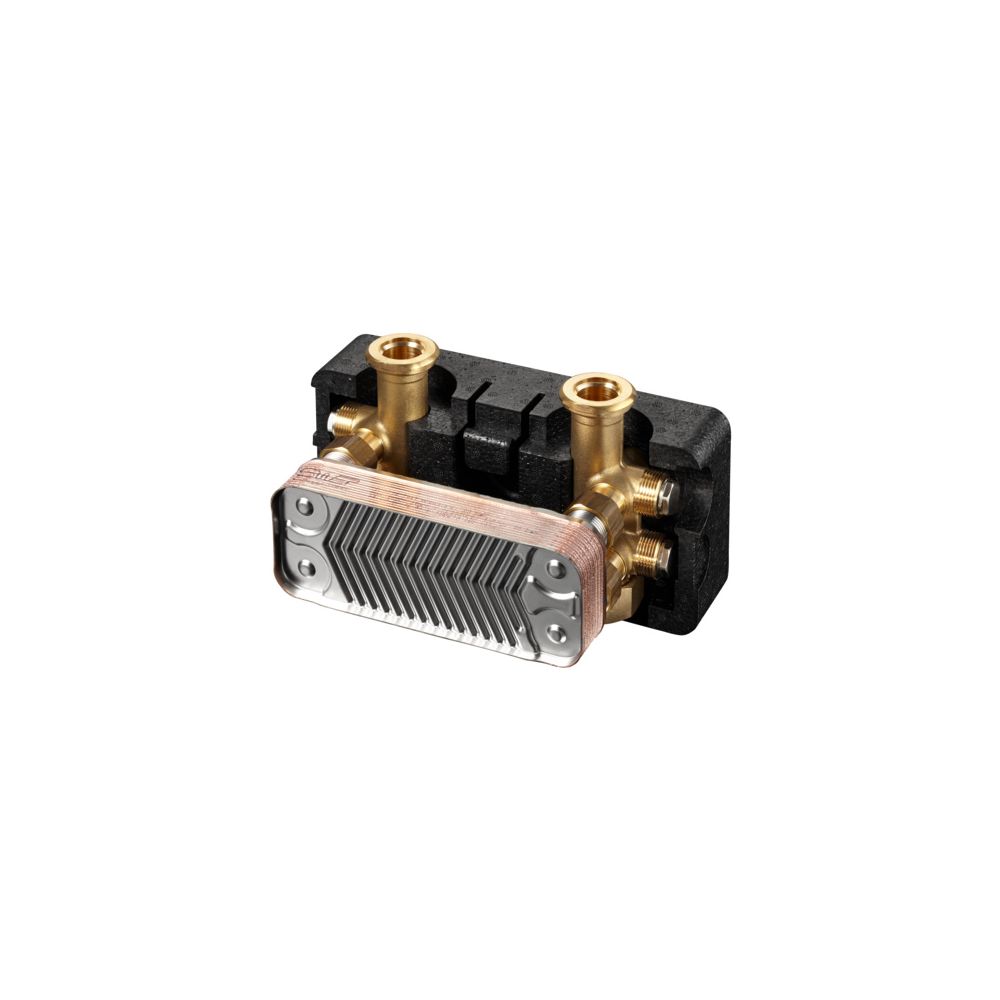 Oventrop Regumat Wärmeübertrager mit Anschlussarmatur, 14 Platten, bis 14kW, für Regu... OVENTROP-1351596 4026755318074 (Abb. 2)