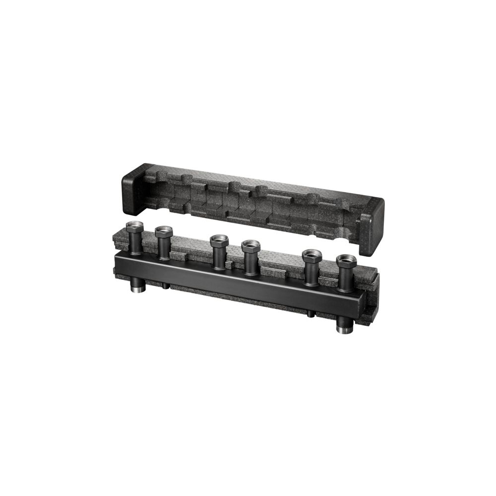 Oventrop Verteilerbalken für Reguma DN 32 mit Universalisolierung, 3 Heizkreise, 1351... OVENTROP-1351673 4026755394993 (Abb. 4)
