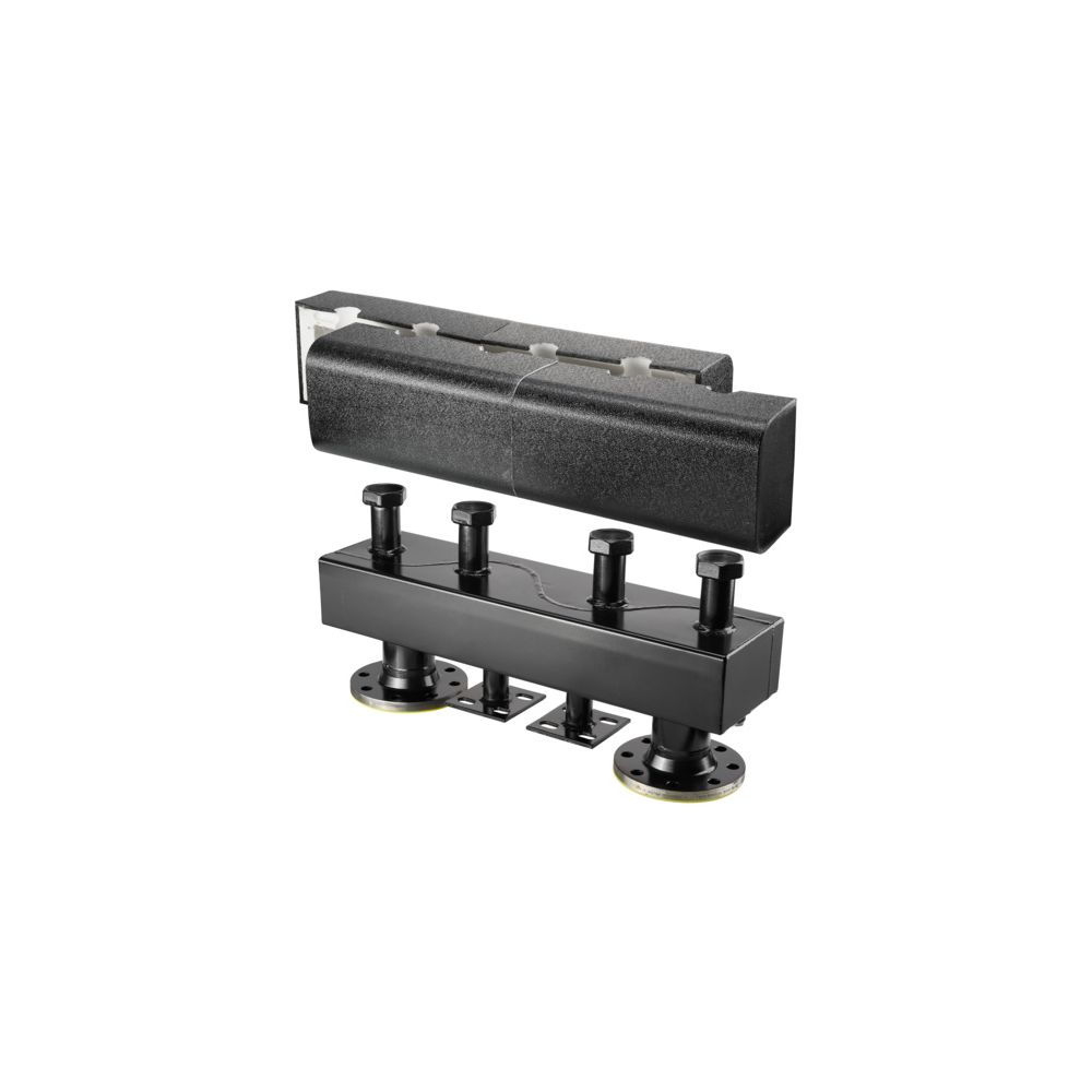 Oventrop Verteilerbalken mit Isolierung DN 40/50, für 4 Heizkreise, 1351694... OVENTROP-1351694 4026755373042 (Abb. 2)