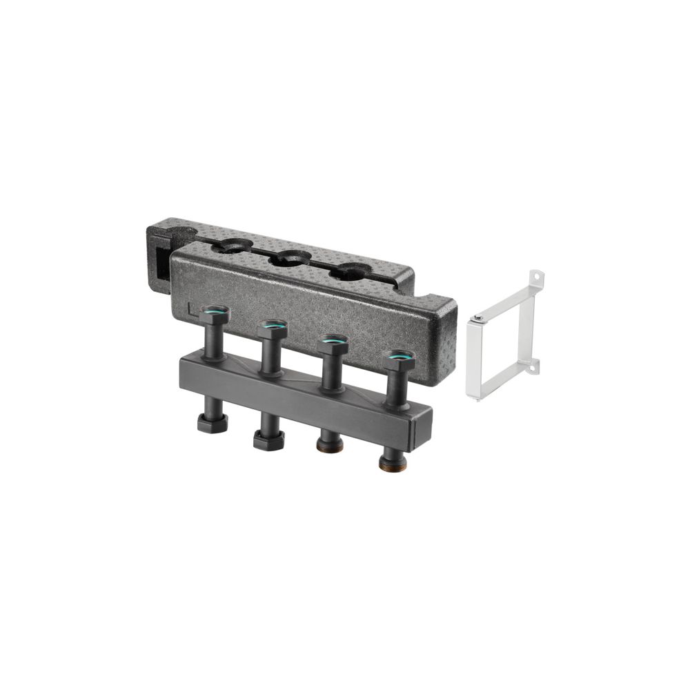 Oventrop Verteilerbalken für Regumat DN 25 für 5 Heizkreise, Stahl, Kompaktausführung... OVENTROP-1351785 4026755407099 (Abb. 2)