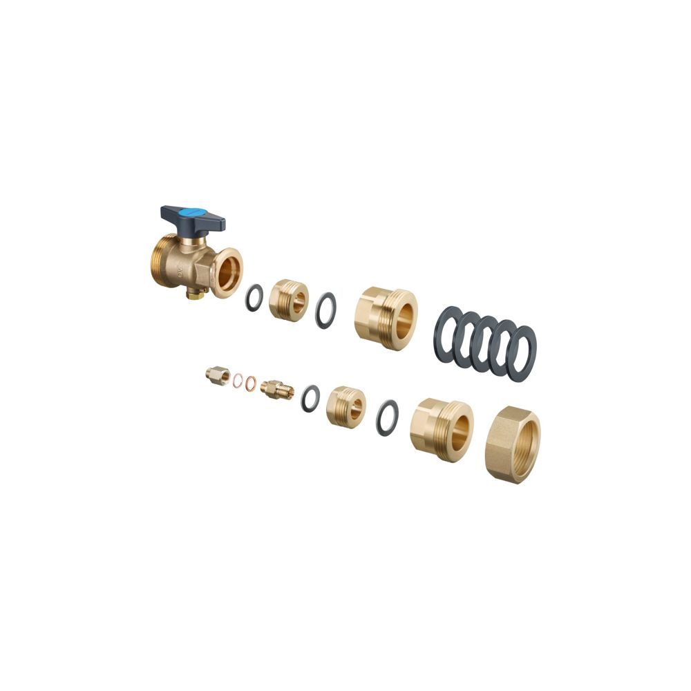 Oventrop Wärmezählereinbauset für Regumat S/M3-180 DN 25, Baujahr ab 2015, 1352250... OVENTROP-1352250 4026755429039 (Abb. 2)