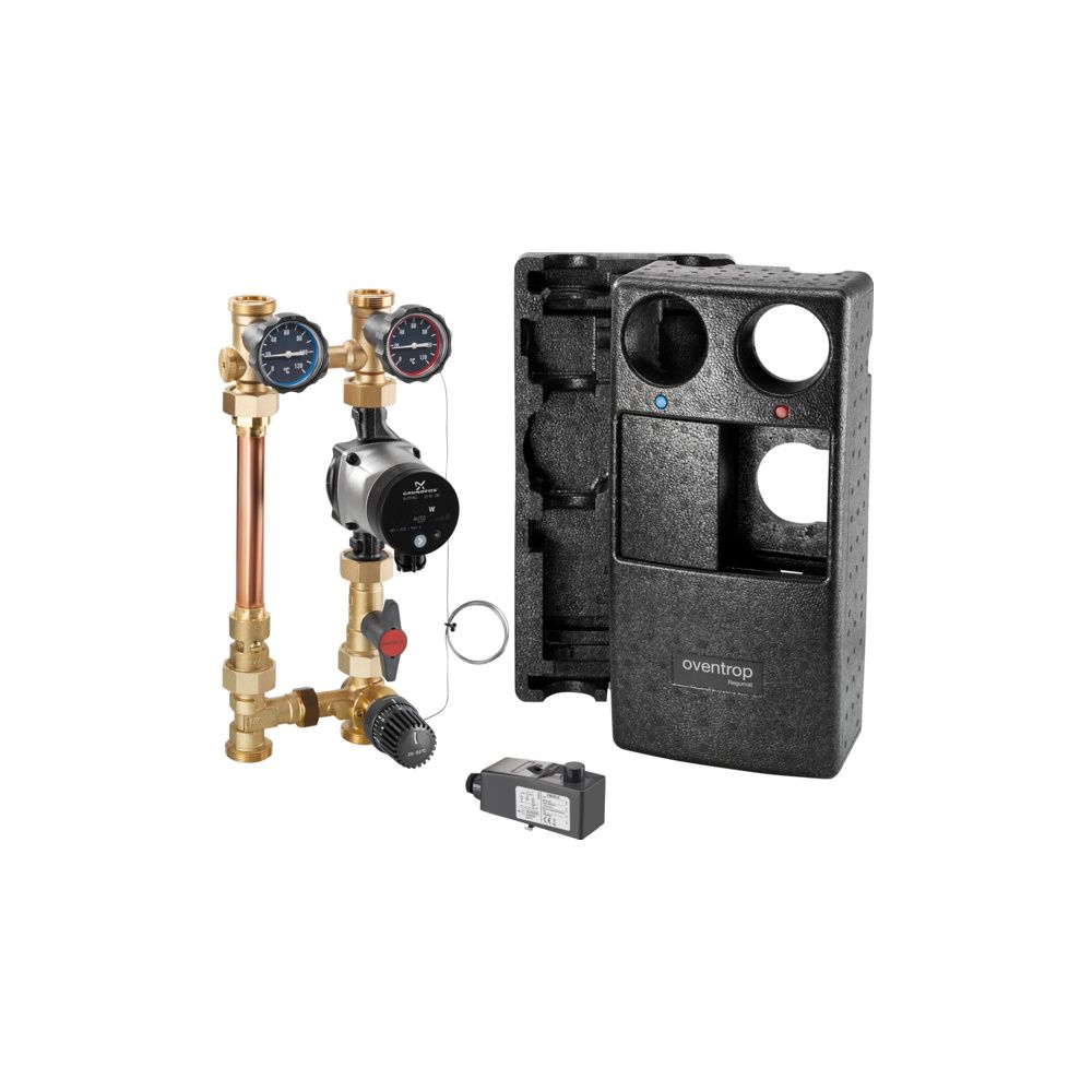 Oventrop Regumat F-180 Station DN 25 mit Pumpe Grundfos Pumpe Alpha2 25-60, 1354274... OVENTROP-1354274 4026755391466 (Abb. 4)