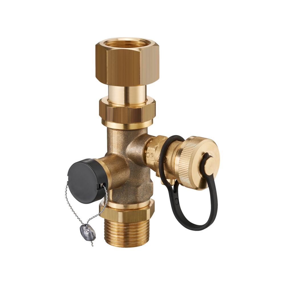 Oventrop Solar-Kappenventil für Expa Con DN 20, Rp 3/4" Innengewinde x G 3/4" Außenge... OVENTROP-1364185 4026755370034 (Abb. 2)