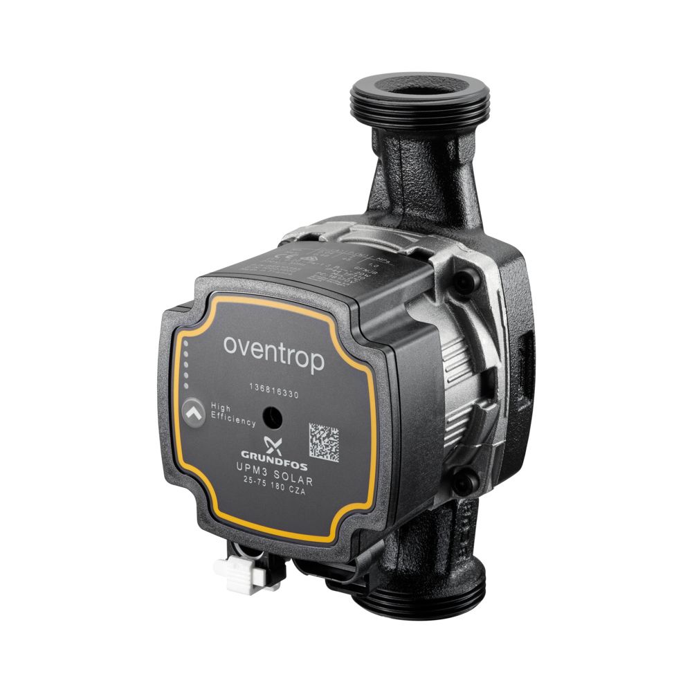 Oventrop Hocheffizienzpumpe Grundfos UPM3 W3 Solar 25-75 PWM C 180, 1367259... OVENTROP-1367259 4026755447842 (Abb. 2)