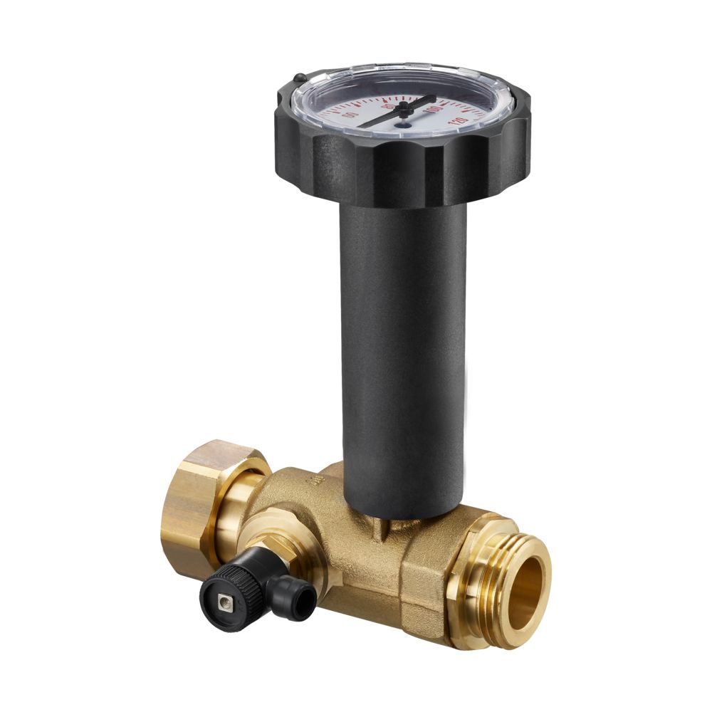 Oventrop Kugelhahn für Regumaq X-30/XZ-30, Trinkwasser Zirkulation, Thermometer Rot, ... OVENTROP-1381088 4026755381368 (Abb. 2)