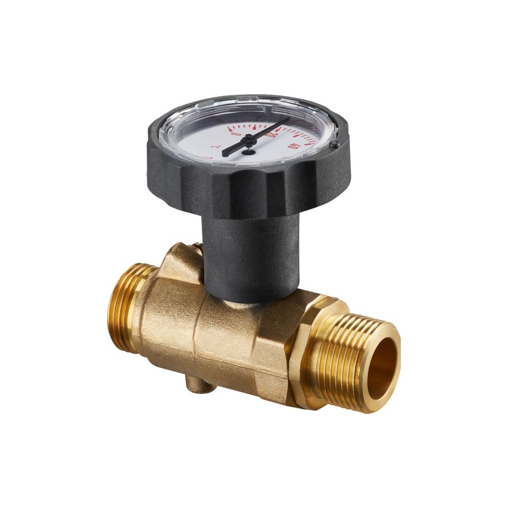 Oventrop Kugelhahn für Regumaq X-30/XZ-30, Primärkreis Vorlauf, Thermometer Rot, 1381... OVENTROP-1381095 4026755366990 (Abb. 2)