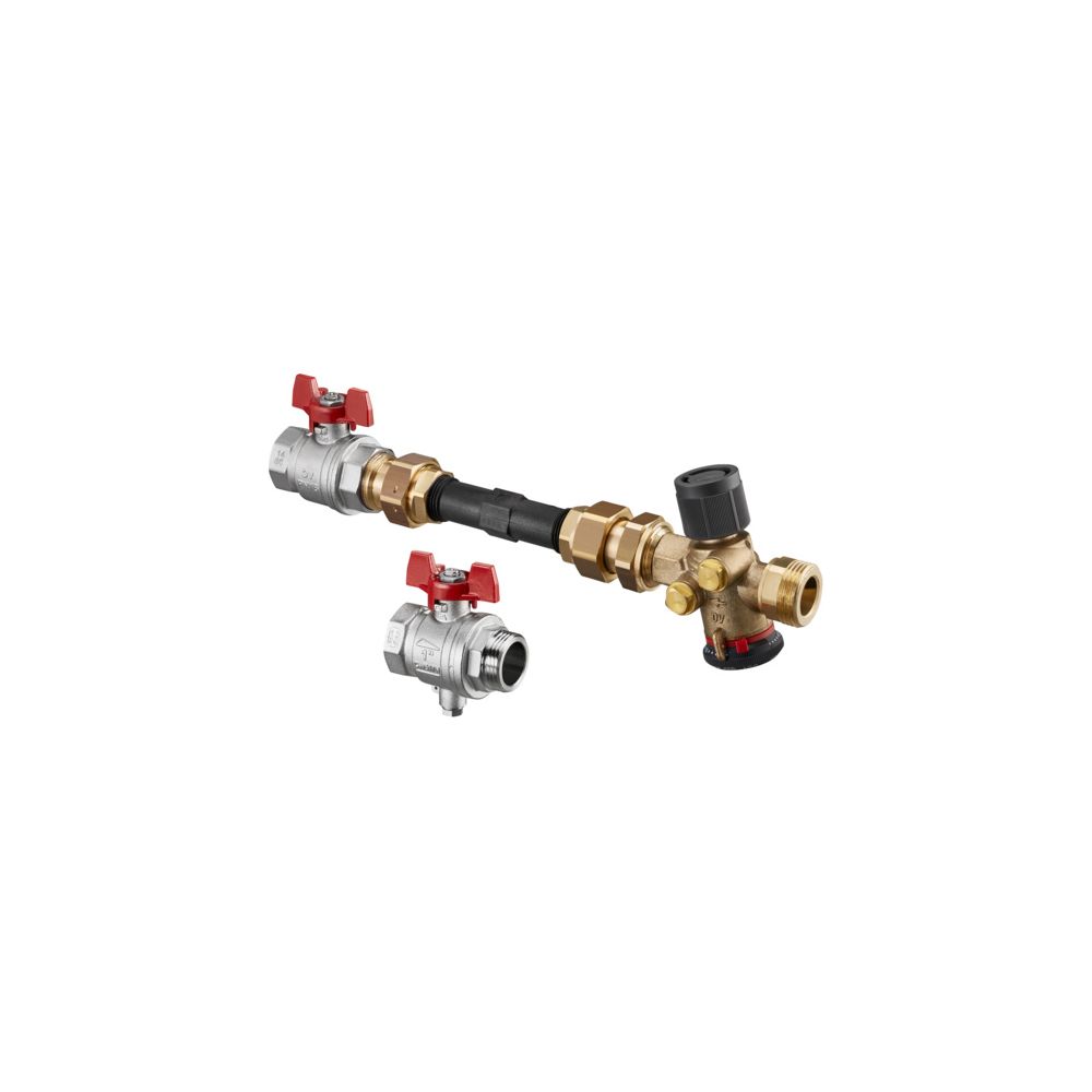 Oventrop Wärmemengenzähler-Anschlussset mit Cocon QTZ 180-1300l/h, Durchgangsausführu... OVENTROP-1404883 4026755388176 (Abb. 2)