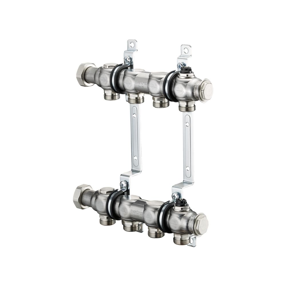 Oventrop Multidis SH Edelstahlverteiler für Heizkörperanbindung mit G 3/4" Außengewin... OVENTROP-1407152 4026755437980 (Abb. 2)