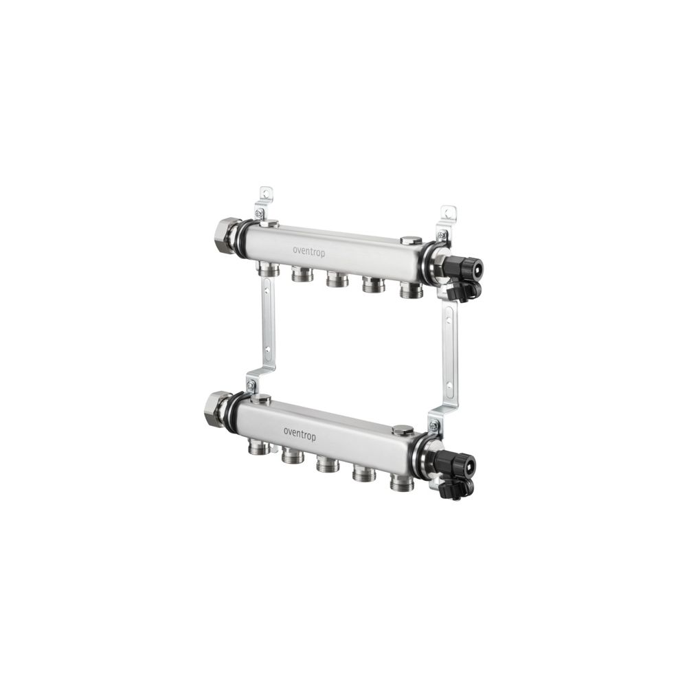 Oventrop Multidis SH Edelstahlverteiler für Heizkörperanbindung, 4 Heizkreise, 140725... OVENTROP-1407254 4026755450552 (Abb. 2)