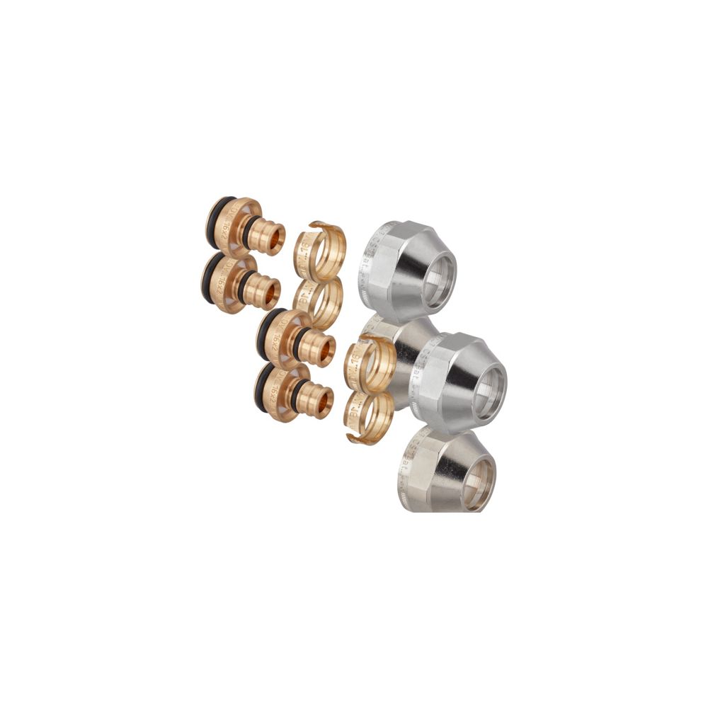 Oventrop Cofit S Klemmringverschraubung 2-fach für Copipe 16x2,0mm x G 3/4" Überwurfm... OVENTROP-1507935 4026755192179 (Abb. 2)