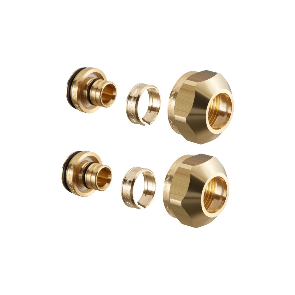 Oventrop Cofit S Klemmringverschraubung 2-fach für Copex PE-X, 26x3mm x G 1” Überwurf... OVENTROP-1507979 4026755379600 (Abb. 4)