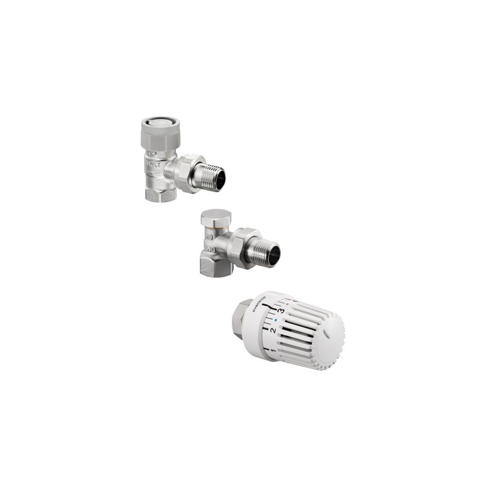 Oventrop Thermostatventil-Set, DN 10 Eckausführung, mit Uni LH, AQ, Combi 2, 1703063... OVENTROP-1703063 4026755448740 (Abb. 2)
