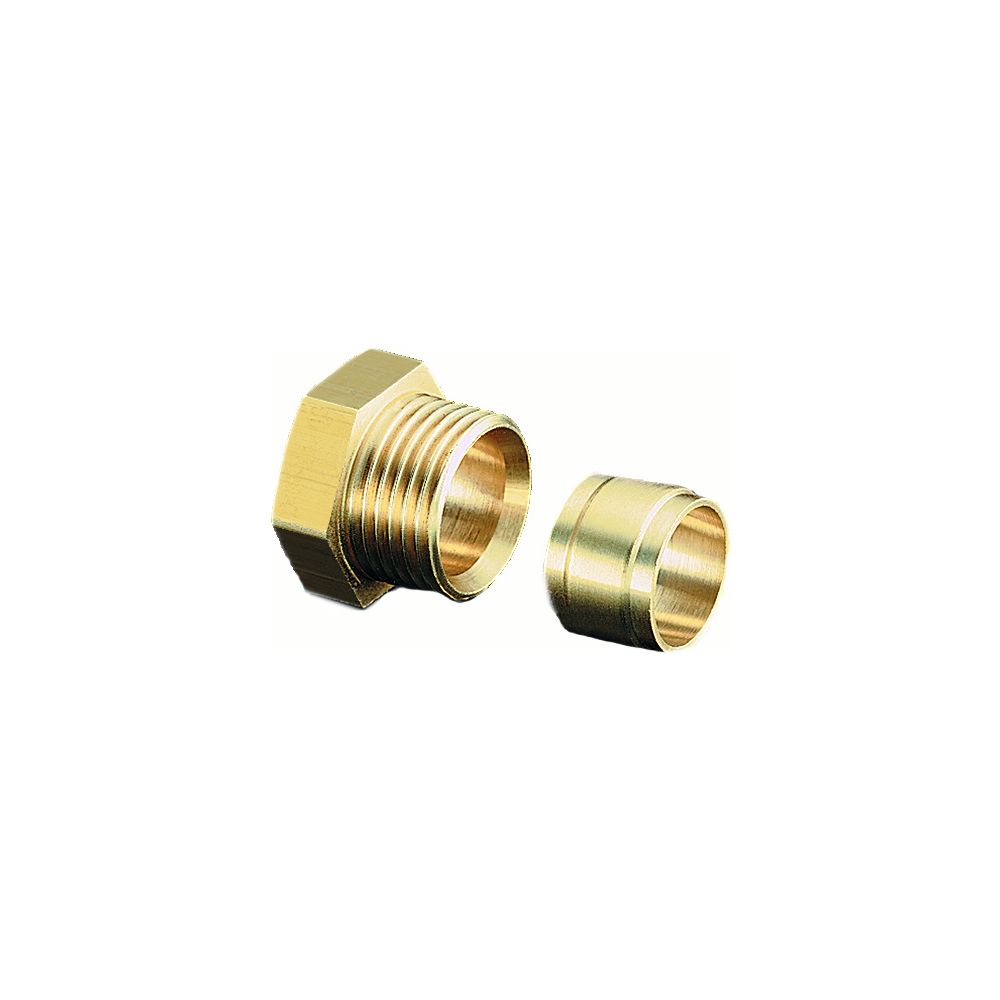 Oventrop Ofix-Oil Klemmringverschraubung 10mm, 2-fach für Zweistrangfilter und Flexo-... OVENTROP-2127052 4026755152470 (Abb. 3)