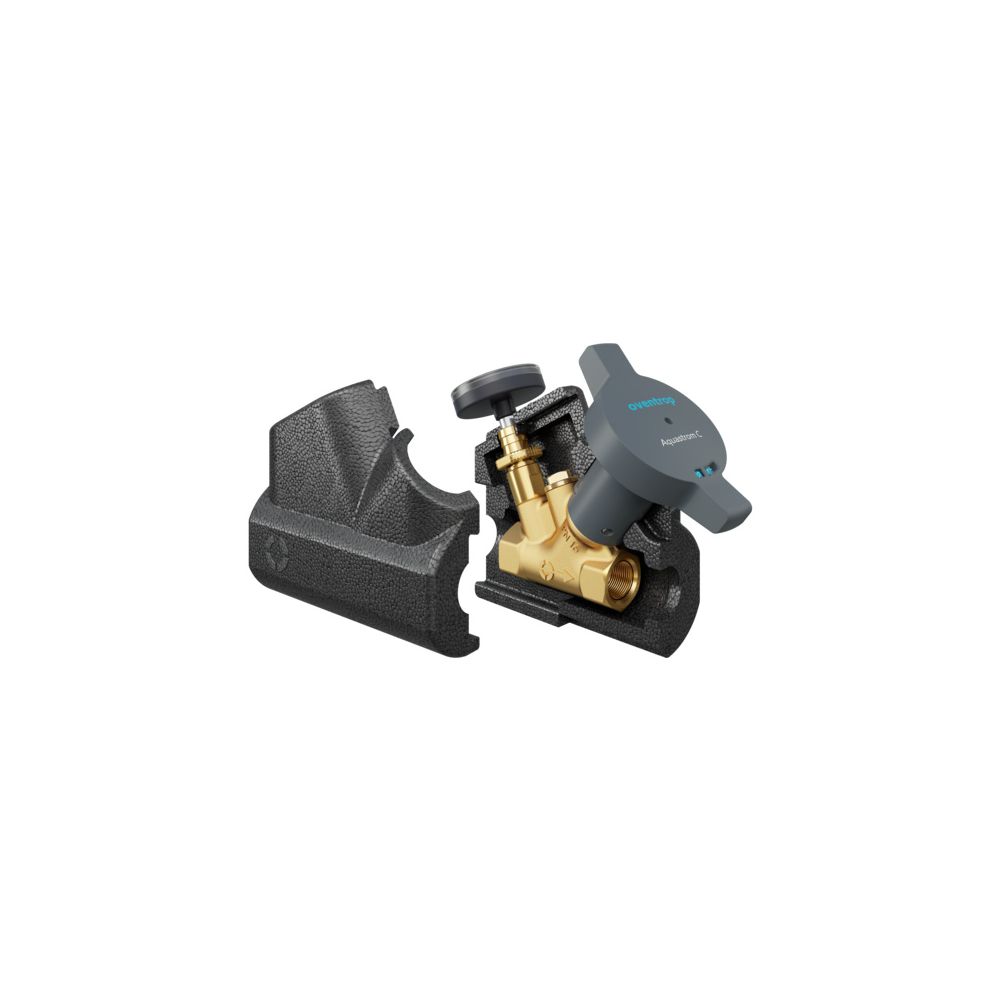 Oventrop Statisches Zirkulationsventil Aquastrom C, DN 25, Rp 1", PN 16, mit Thermome... OVENTROP-4204108 4026755498936 (Abb. 2)