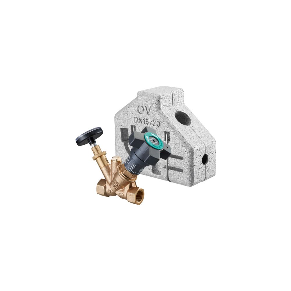 Oventrop Aquastrom C Strangregulierventil DN 15 beidseitig Innengewinde, mit Isolieru... OVENTROP-4208104 4026755295177 (Abb. 5)