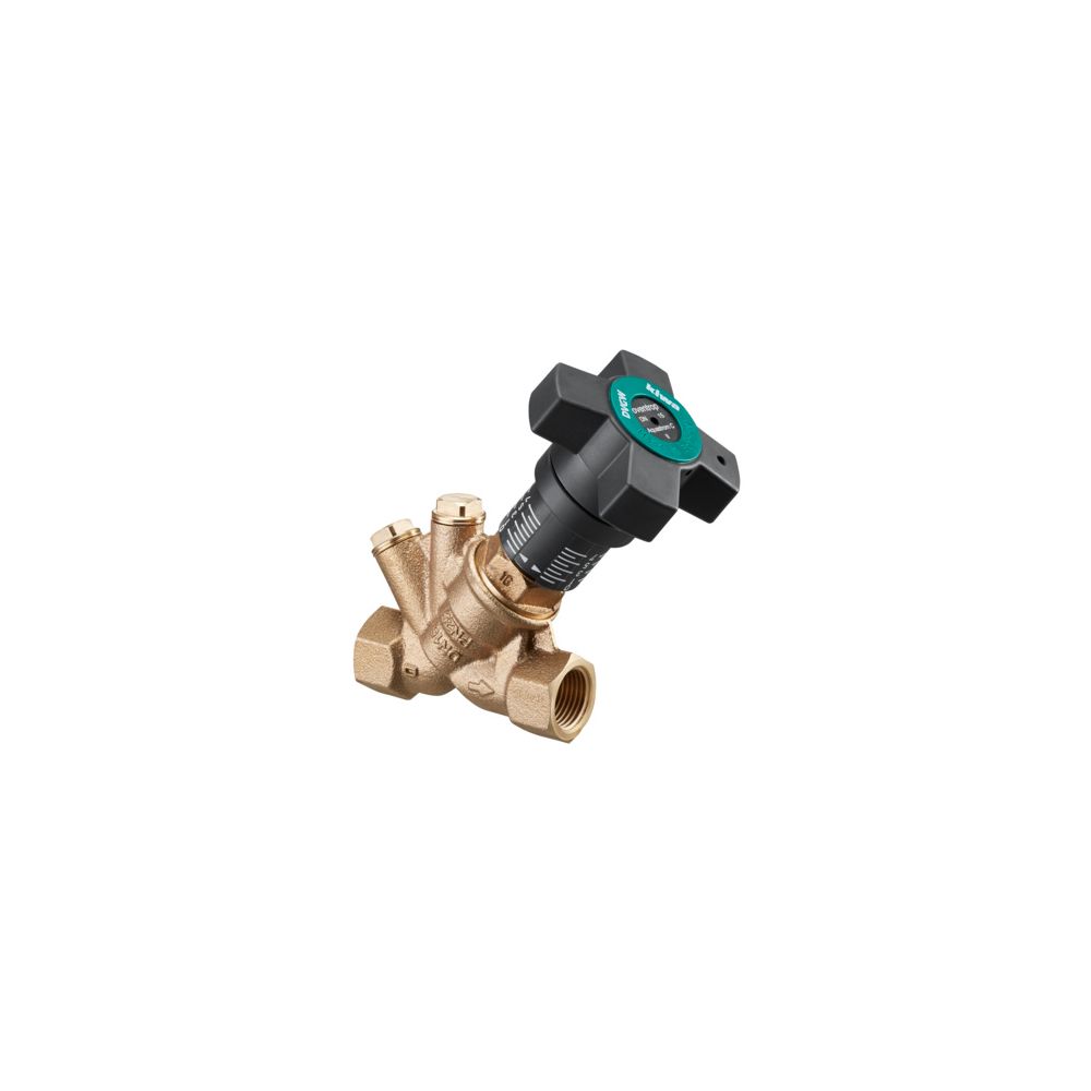 Oventrop Aquastrom C Strangregulierventil DN 20 beidseitig Innengewinde, ohne Isolier... OVENTROP-4208154 4026755347272 (Abb. 2)